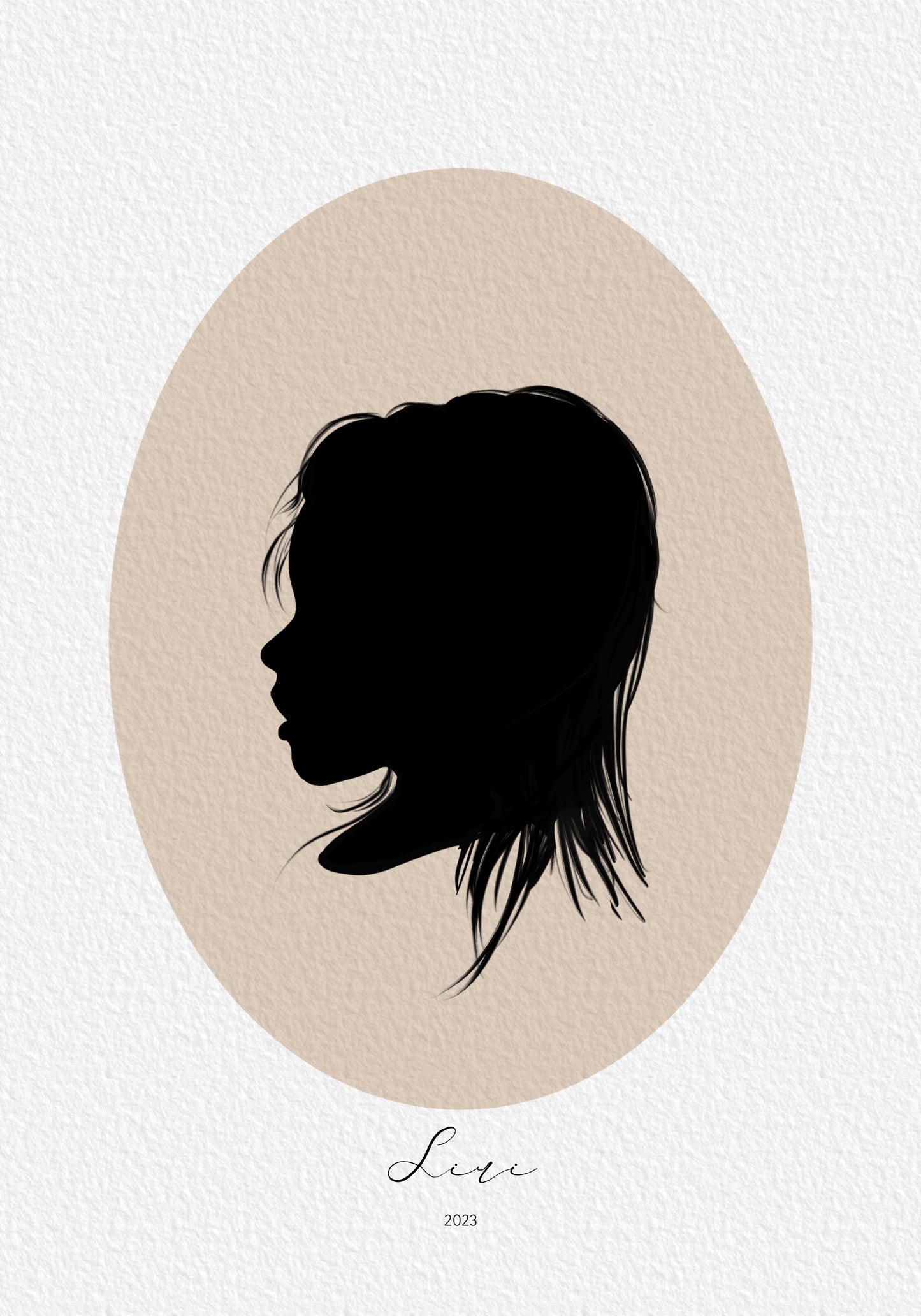 Silhouetteporträtt