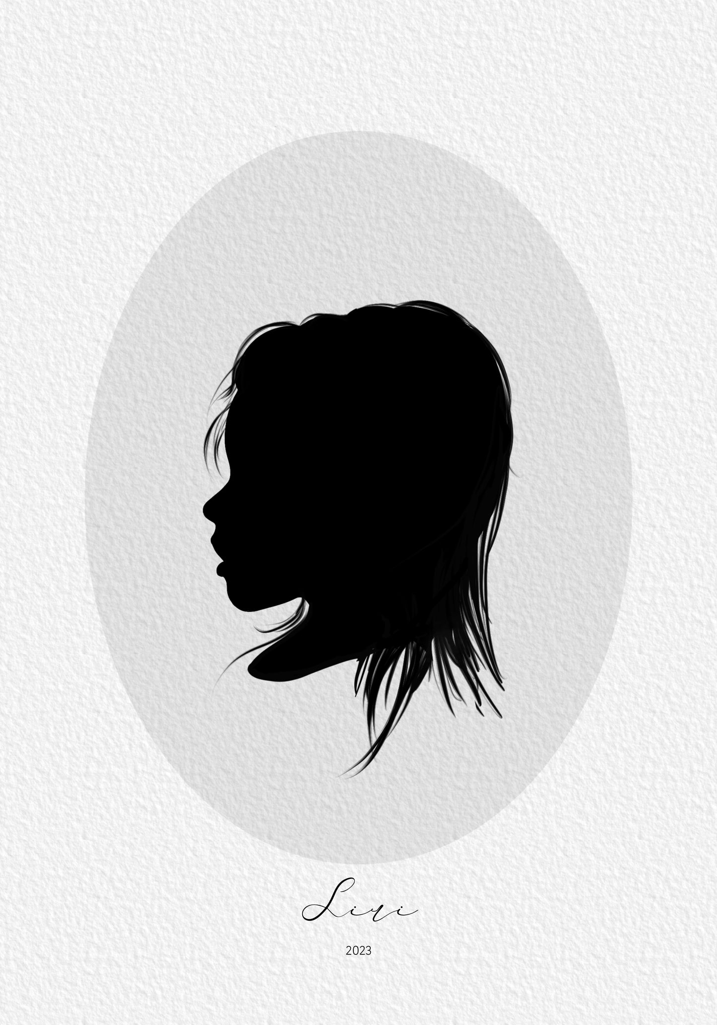 Silhouetteporträtt