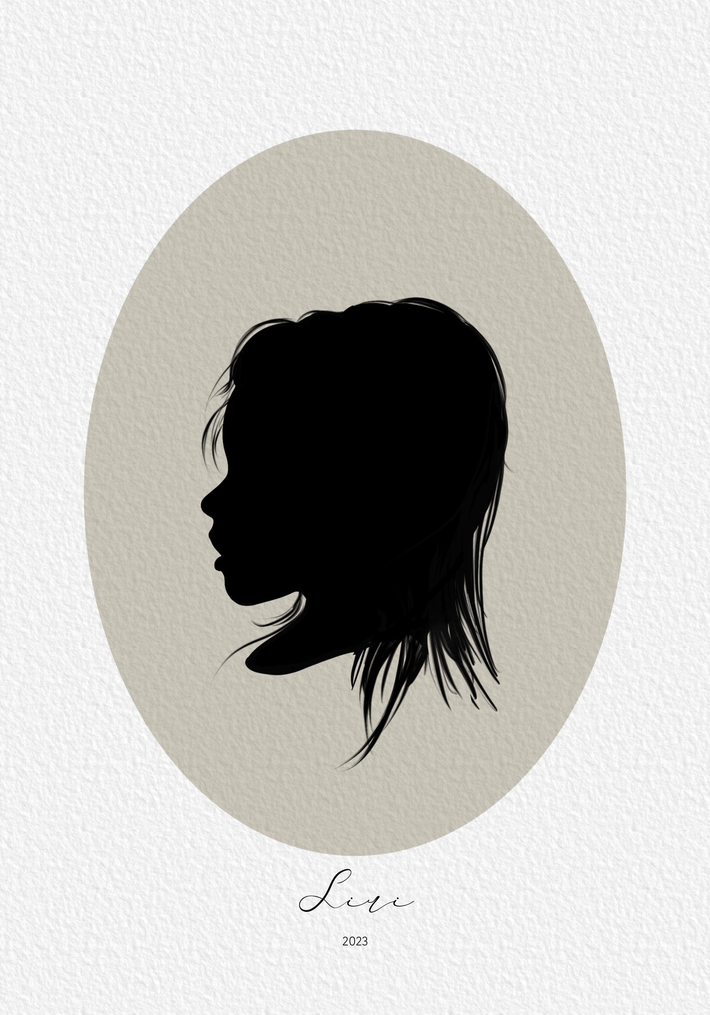 Silhouetteporträtt