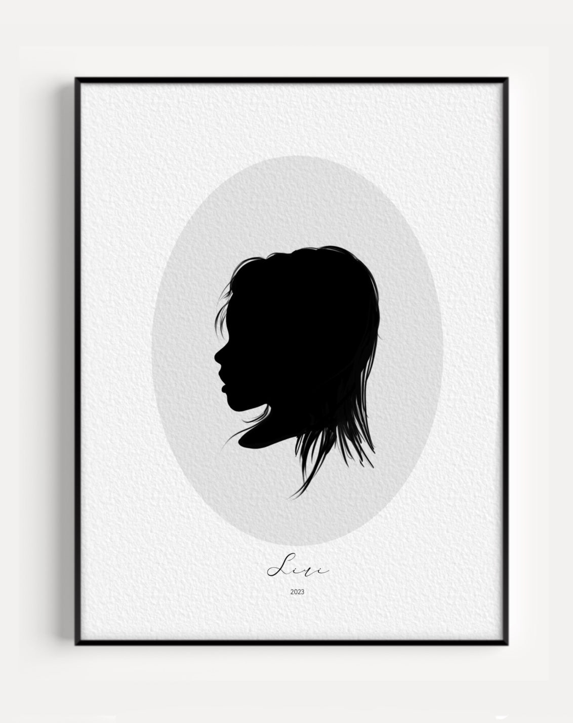 Silhouetteporträtt