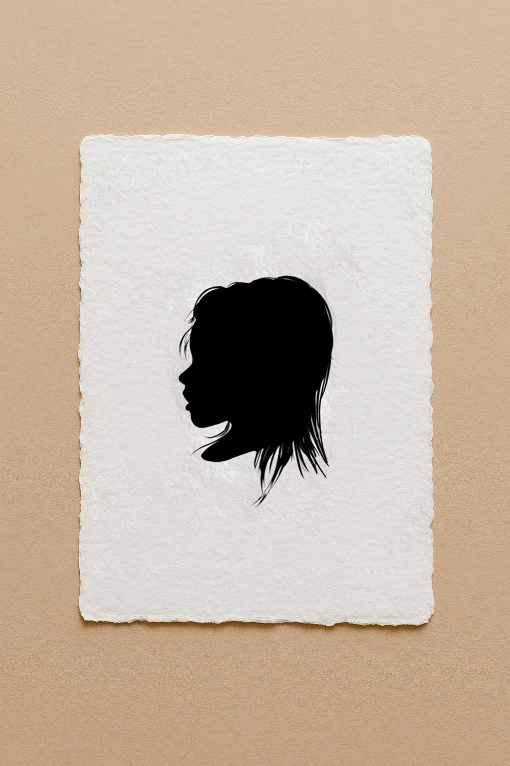 Silhouetteporträtt